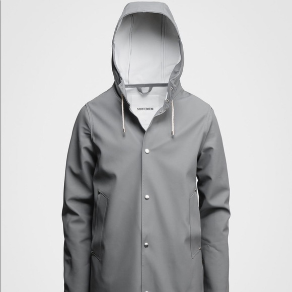 Stockholm grey raincoat - Picture 2 of 11